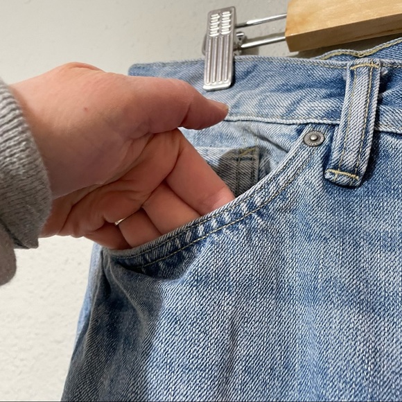 LOGG H&M Light Wash Straight Leg Jeans 31 - Picture 6 of 10